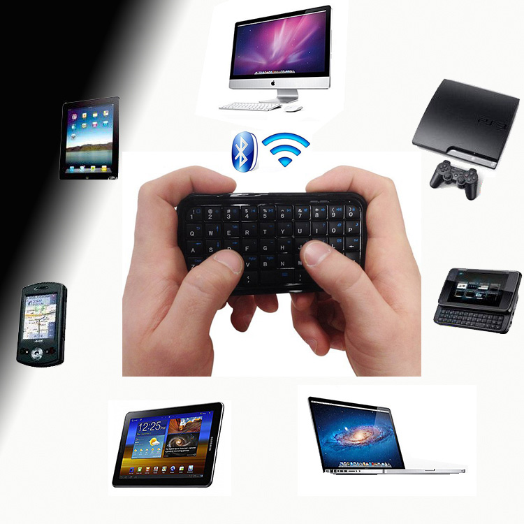 Bàn phím siêu mỏng Mini Bluetooth Keyboard Folio