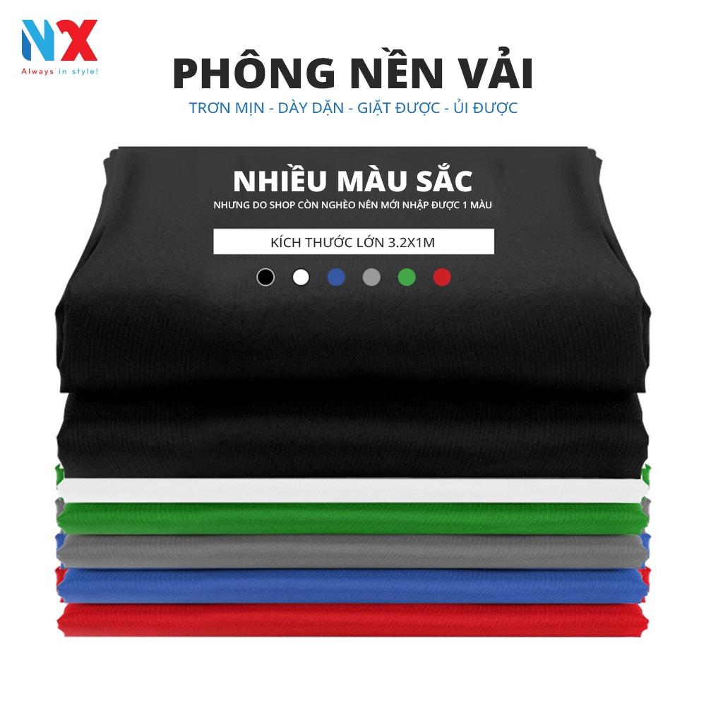 Phông nền vải studio chất liệu polyester-cotton dùng chụp ảnh sản phẩm, livestream, quay phim