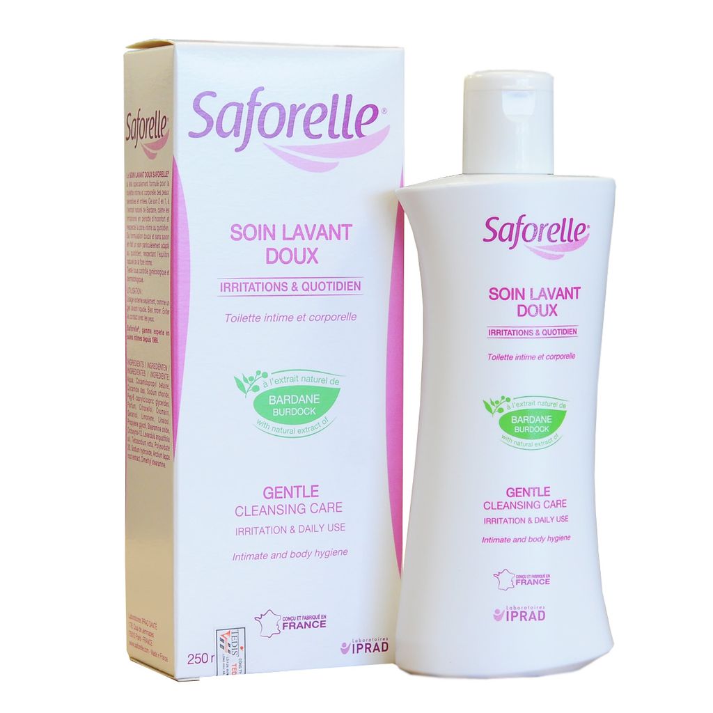 Dung Dịch Vệ Sinh SAFORELLE Gentle Cleansing Care + Tặng 1 Móc Khóa Nhựa 2 Mặt