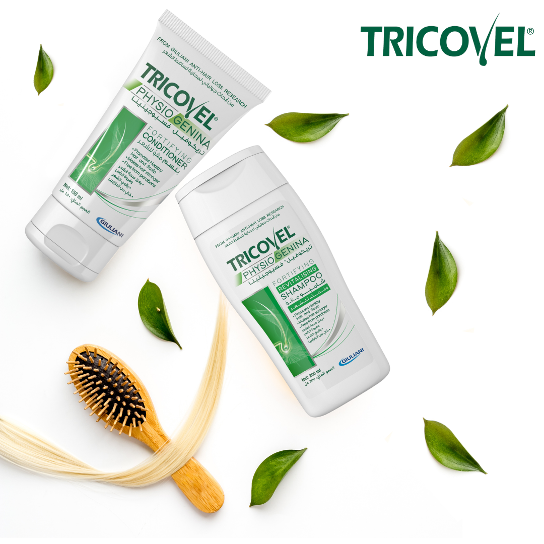 Dầu xả phục hồi hư tổn và ngăn ngừa rụng tóc Tricovel Conditioner Physiogenina 150ml