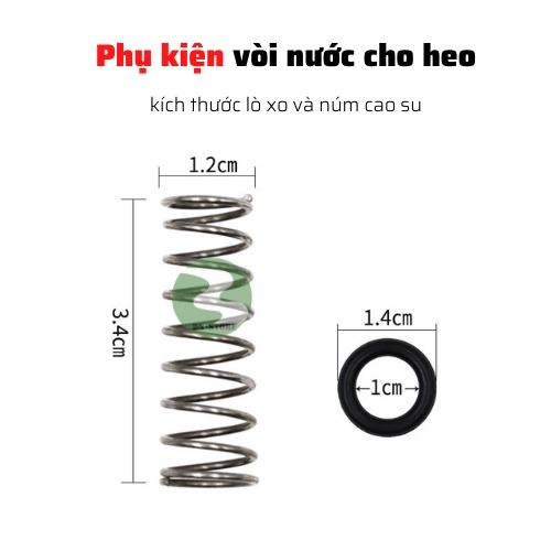 Van ( Núm ) uống nước tự động cho heo lợn INOX 304