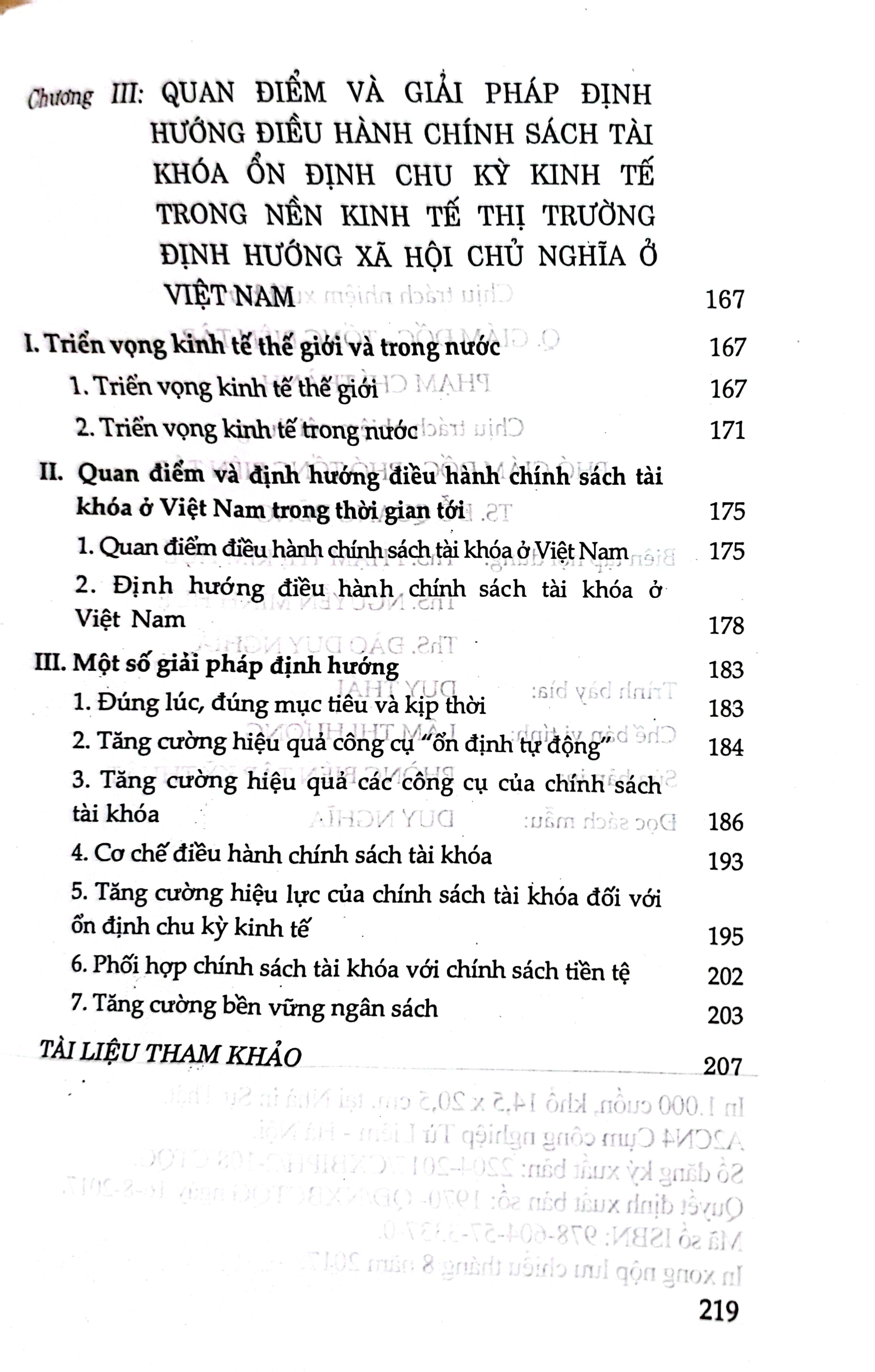 Chính sách tài khóa và chu kỳ kinh tế trong nền kinh tế thị trường định hướng xã hội chủ nghĩa ở Việt Nam