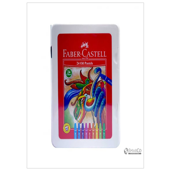 Bút Sáp Dầu Faber-Castell-120089N - 24 Màu + Chuốt