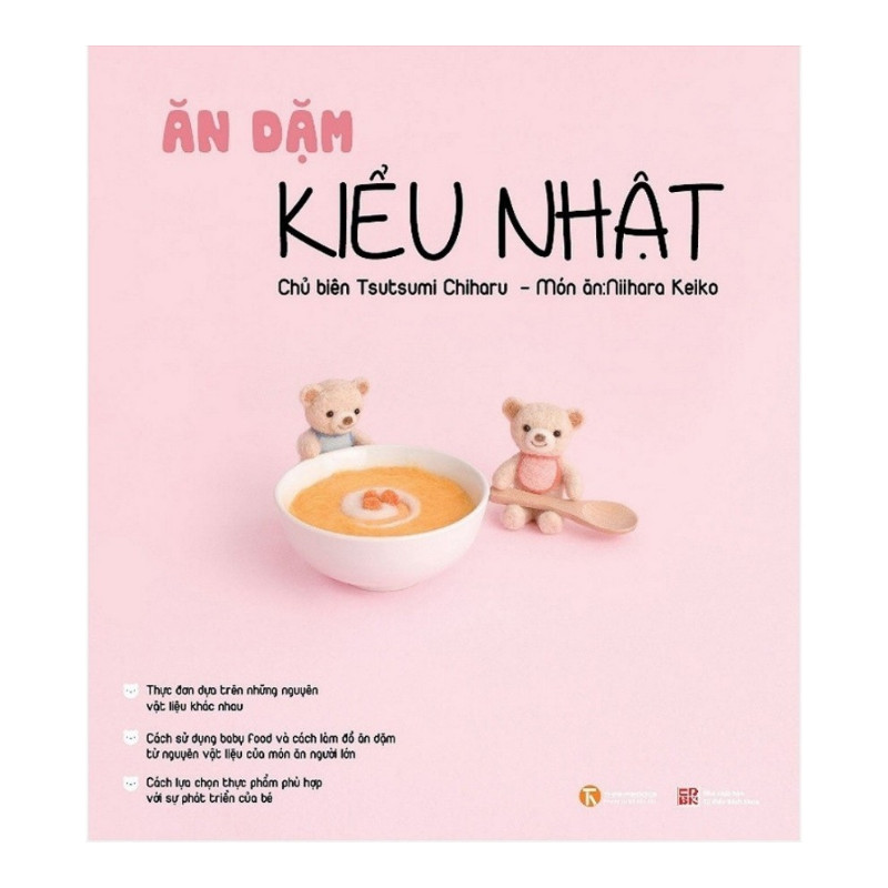 Phương Pháp Ăn Dặm Cho Bé Với Combo: Sổ Tay Ăn Dặm Của Mẹ + Ăn Dặm Kiểu Nhật
