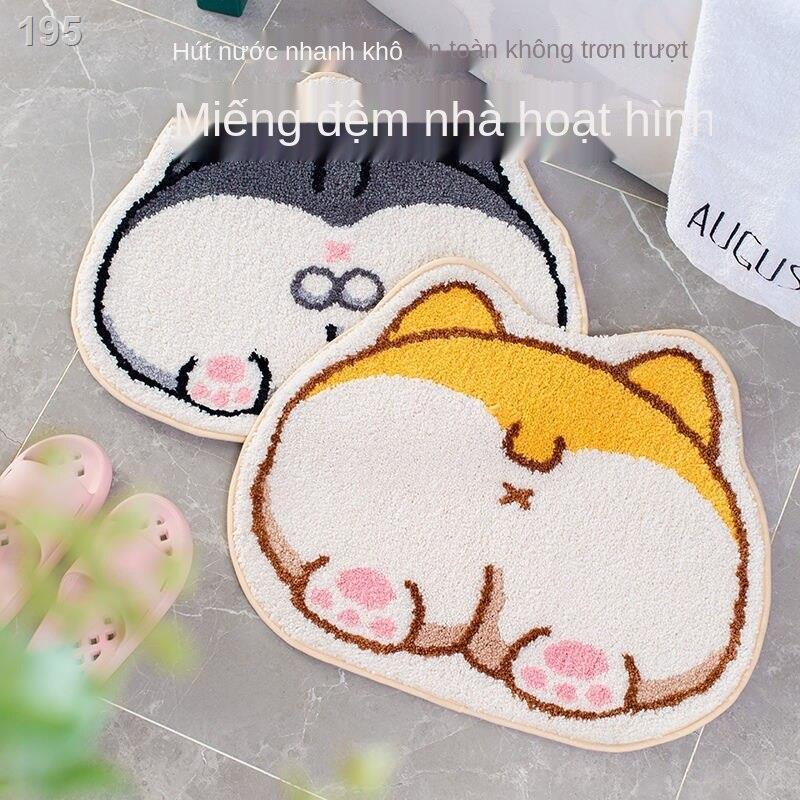 Thảm trải sàn nhà tắm siêu thấm, cửa tắm, vệ sinh, chống trơn, cửa, ban công sử dụng trong
