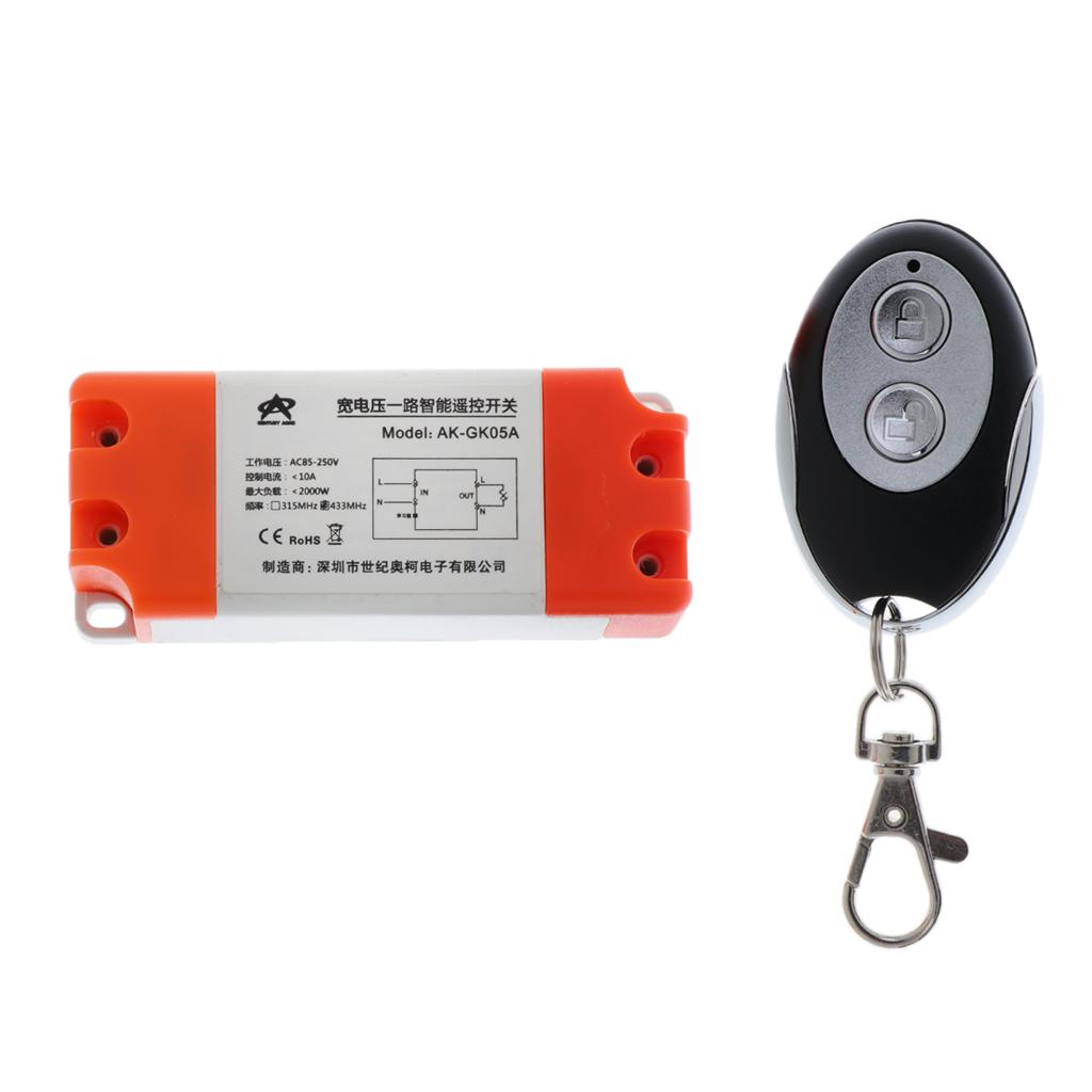 220V Remote Control Switch System Wireless Remote Controller