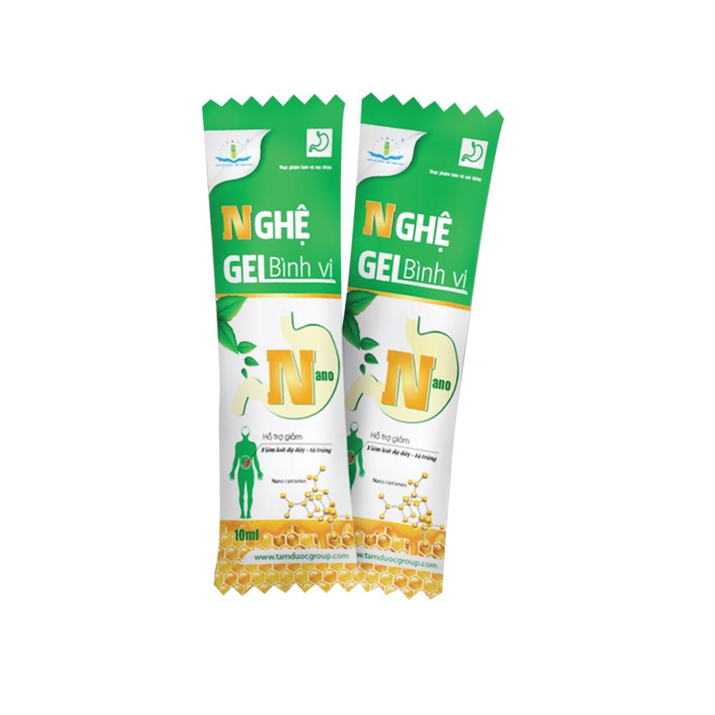 Nghệ Bình Vị Gel Hộp 30 gói - Hỗ Trợ Giảm Viêm Loét Dạ Dày Tá Tràng