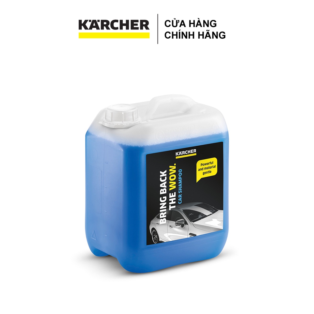 Nước rửa xe hơi chính hãng Karcher dung tích 5L - Hàng Chính Hãng