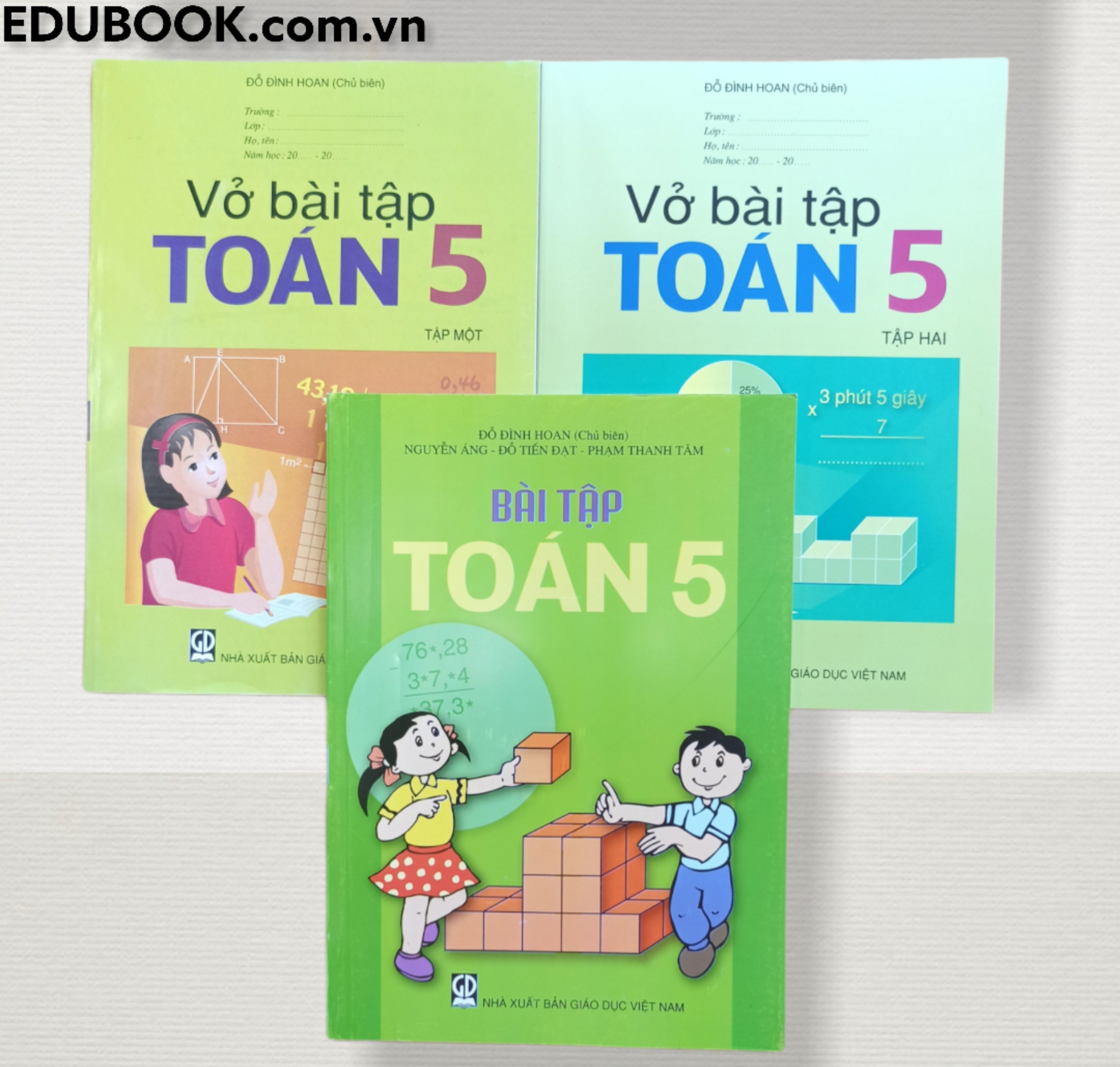 Combo sách Toán lớp 5