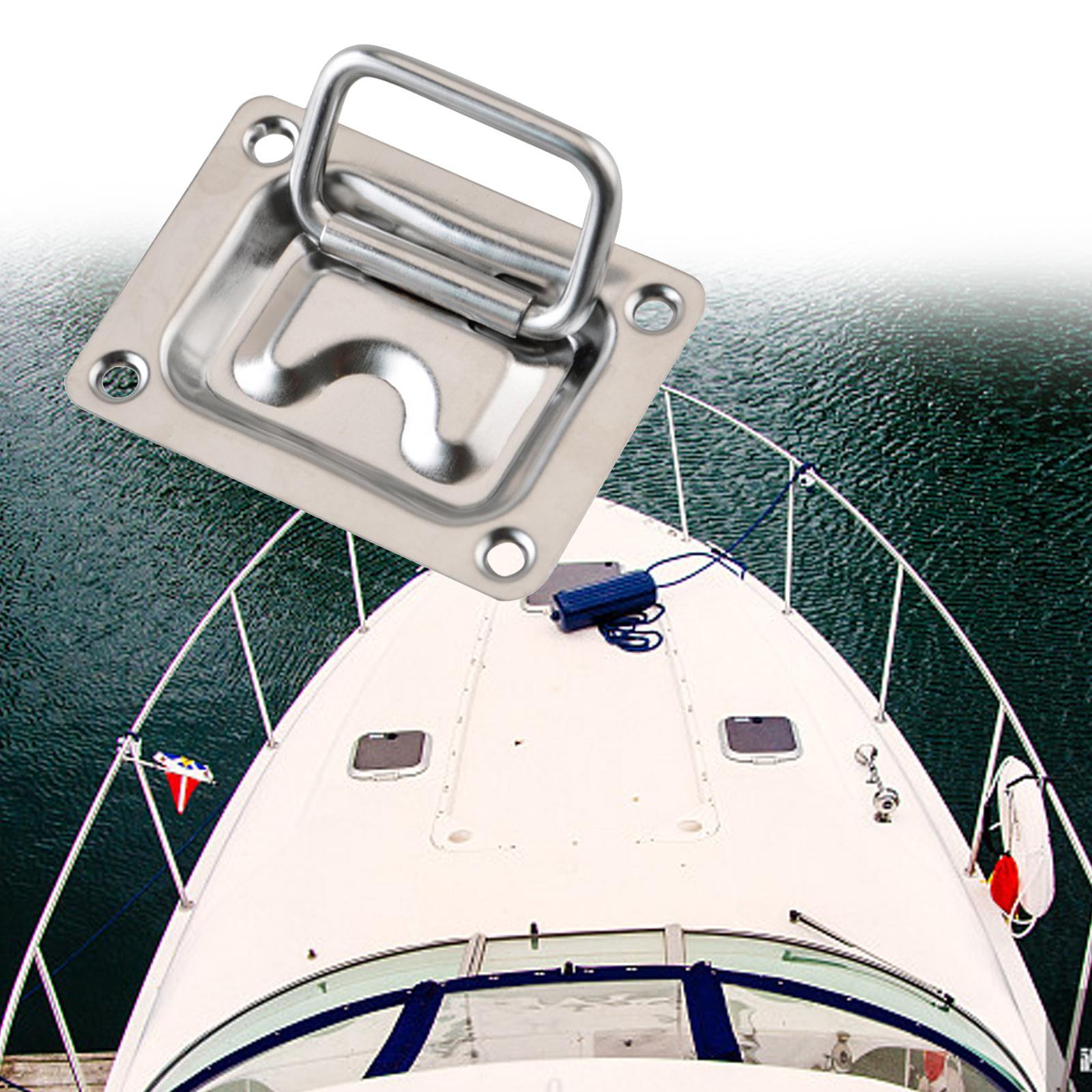 Boat Pull Flush Lift Pull Buckle Assembly Durable Flush Pull
