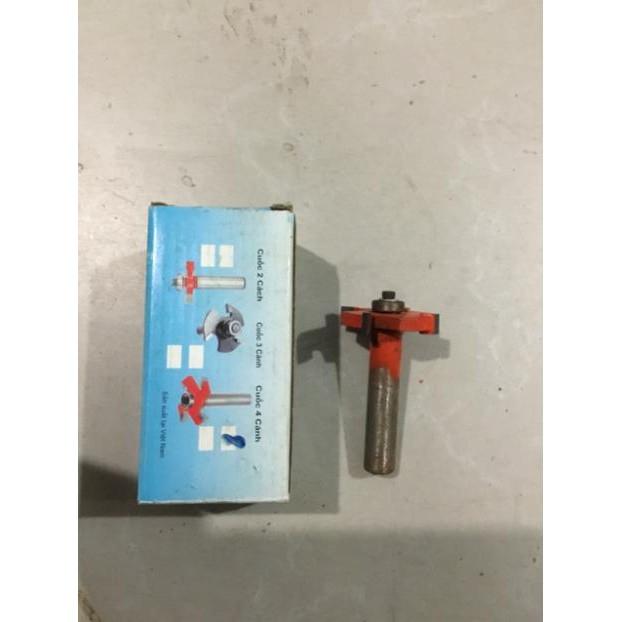 Mũi quốc rãnh gỗ 4 cánh 8 li