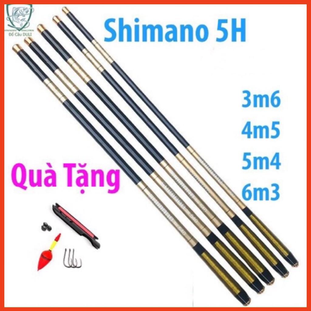 cần câu tay dài 6m3 _ 5H tải cá 9kg shimano tặng kèm chì + khoá linh + ốp cần + lưỡi câu đơn + phao ( giá siêu khuyến m