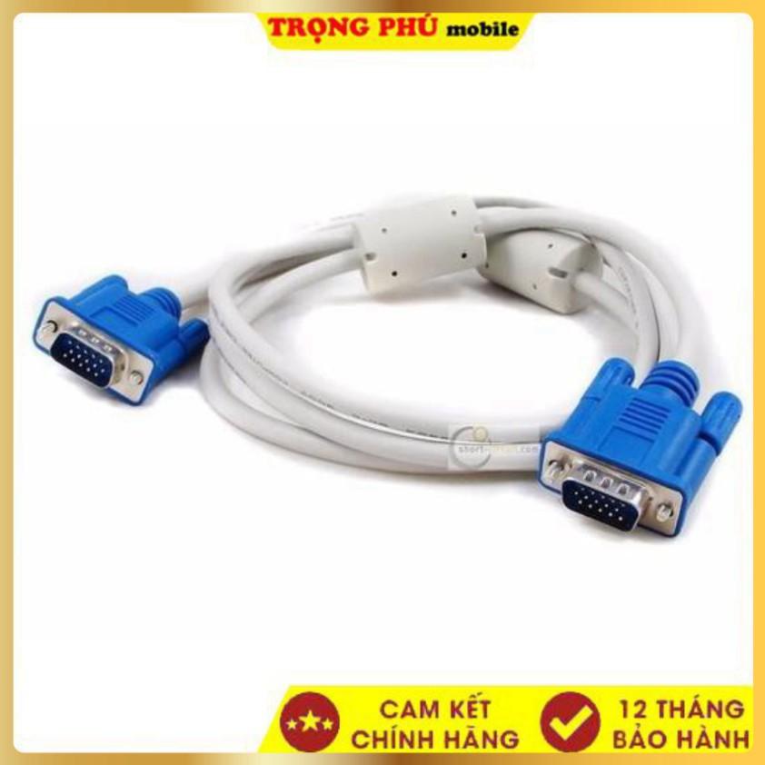 CÁP 2 ĐẦU VGA 1M5 TRẮNG MÁY TÍNH Trọng Phú mobile