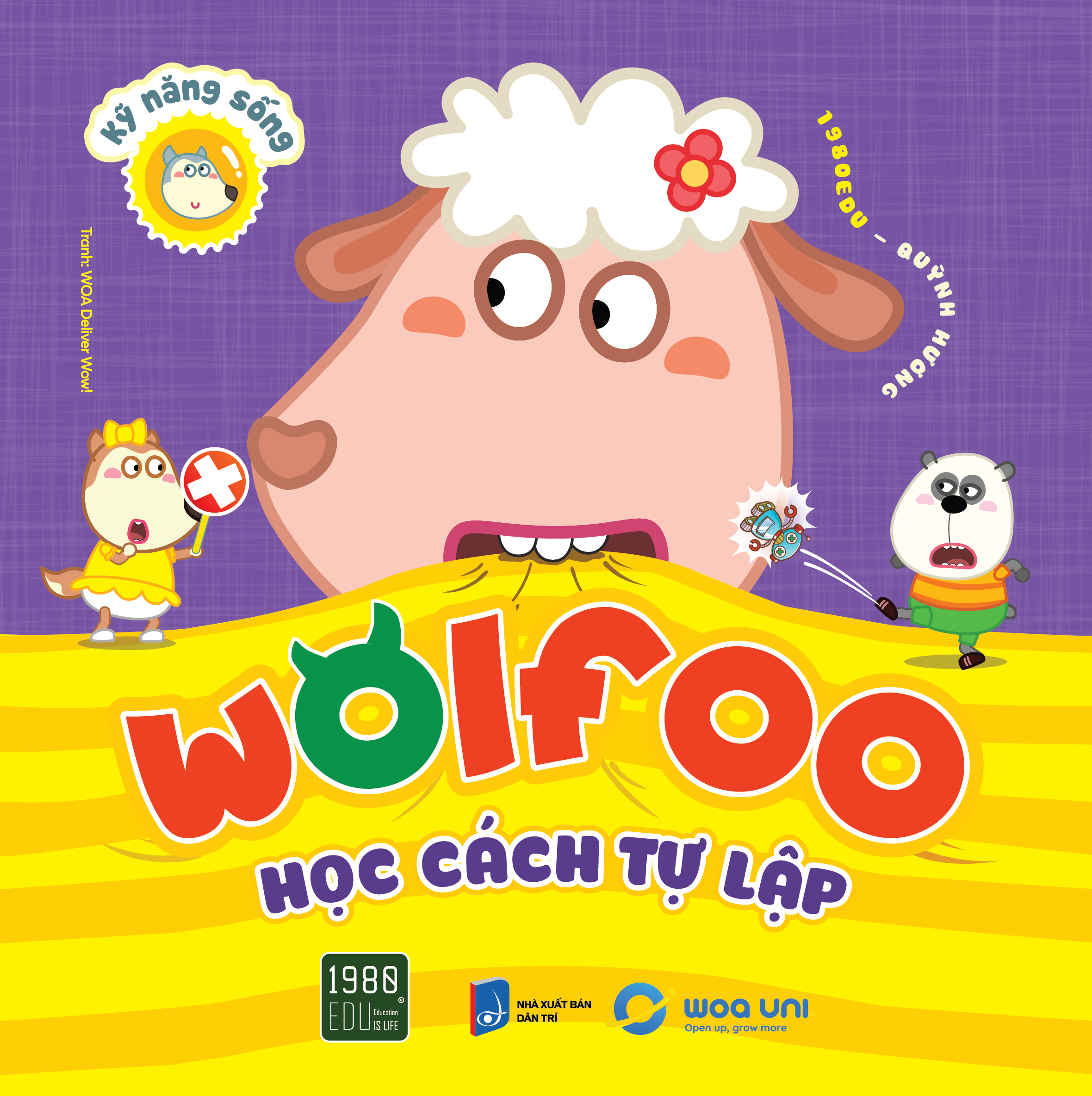 Sách - Wolfoo Học Cách Tự Lập