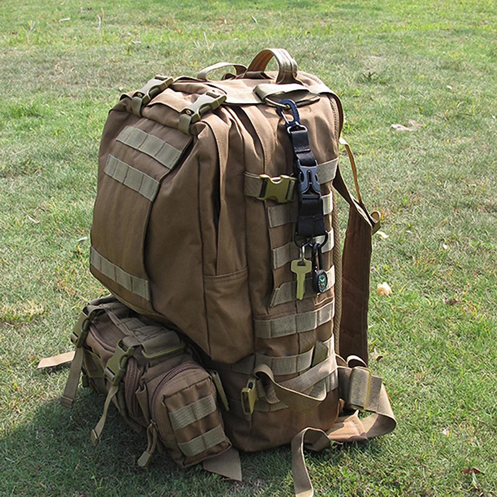 Móc khóa đa năng ngoài trời bằng sợi nylon ribbon D-type Ring