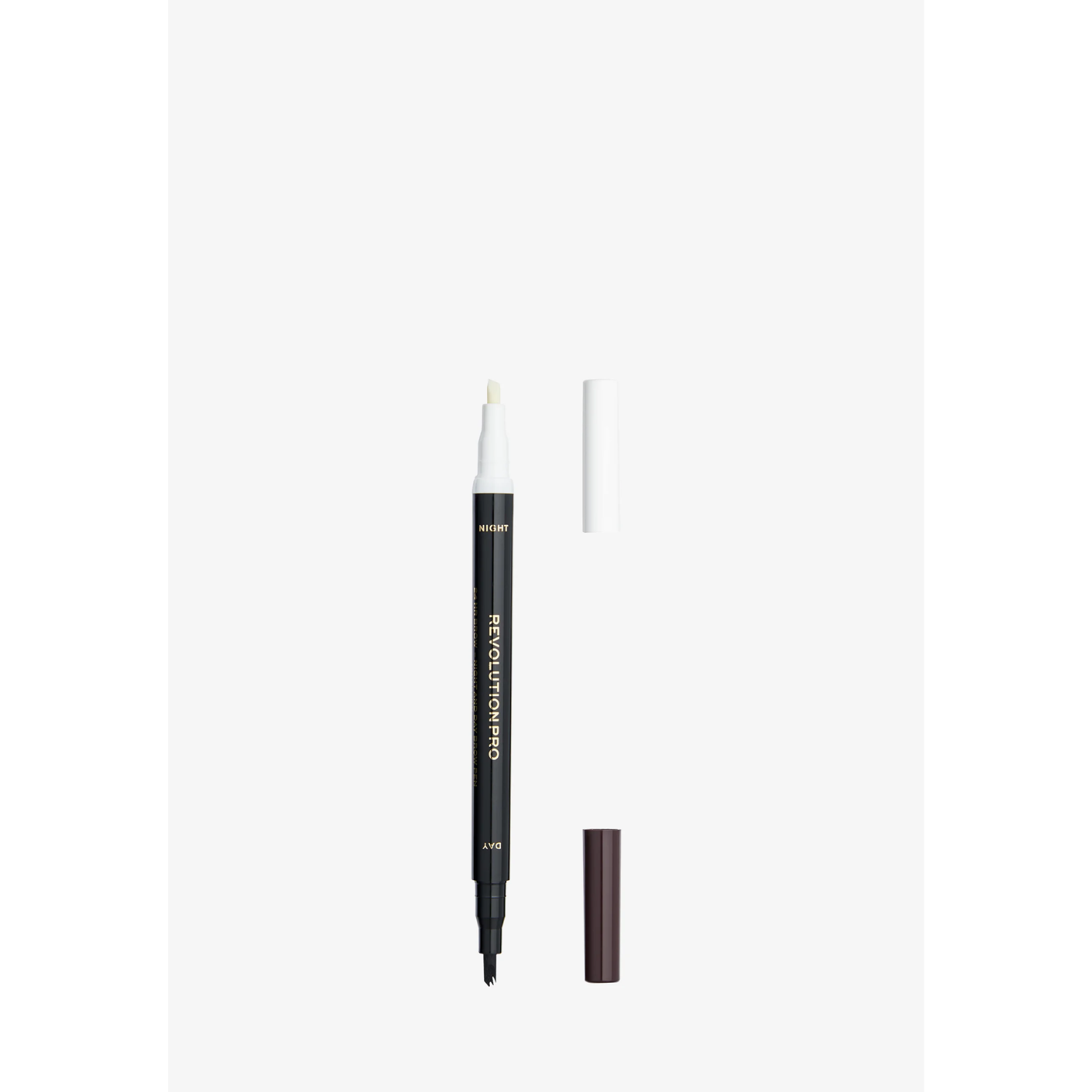 Chì kẻ mày Revolution Pro Day &amp; Night Brow Pen - Dark Brown 1.6ml