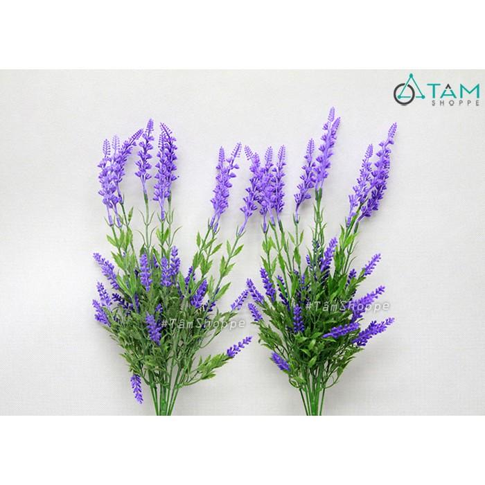 Cành hoa Lavender giả 2 tầng nhựa F-CHG-102