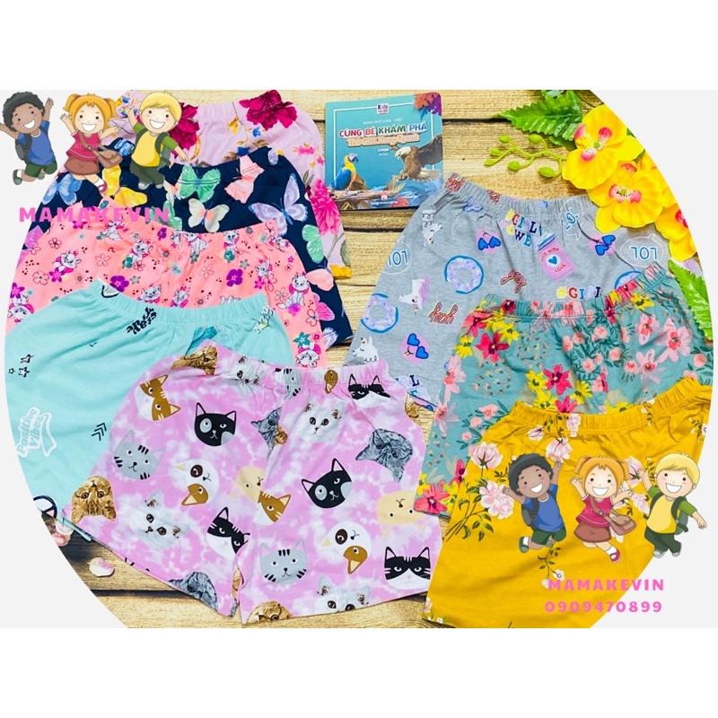 Combo 5-10 Quần Chục Hoạ Tiết Xinh Cho Bé 8-45Kg