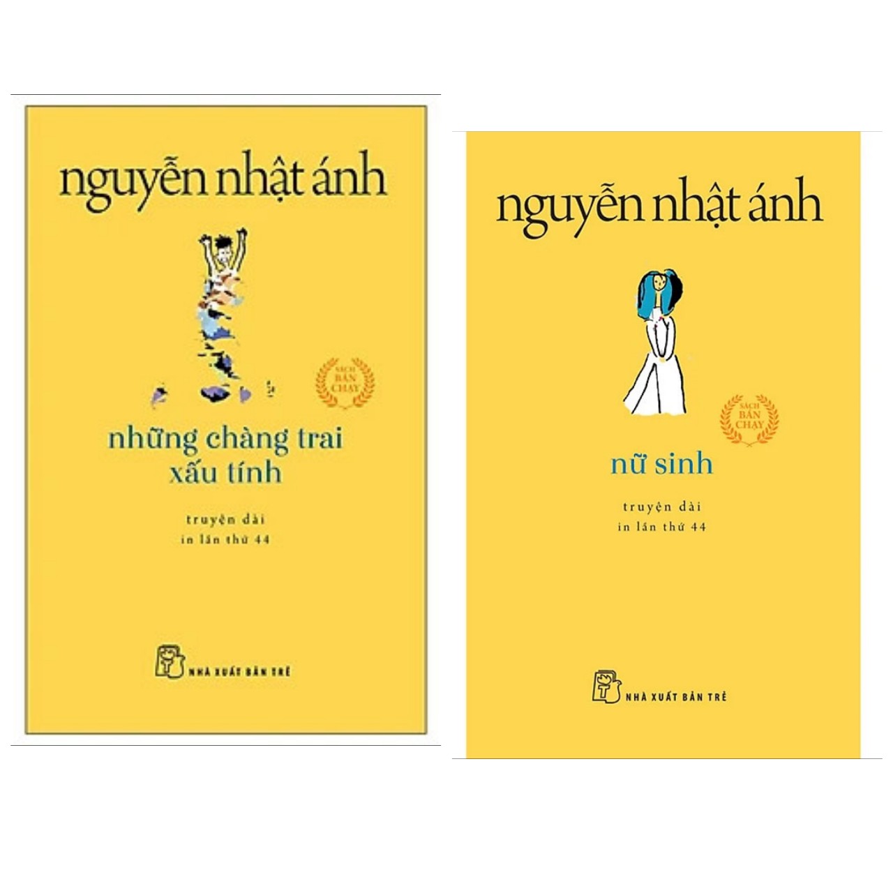 Hình ảnh Combo 2 cuốn sách Nguyễn Nhật Ánh: Những Chàng Trai Xấu Tính + Nữ Sinh