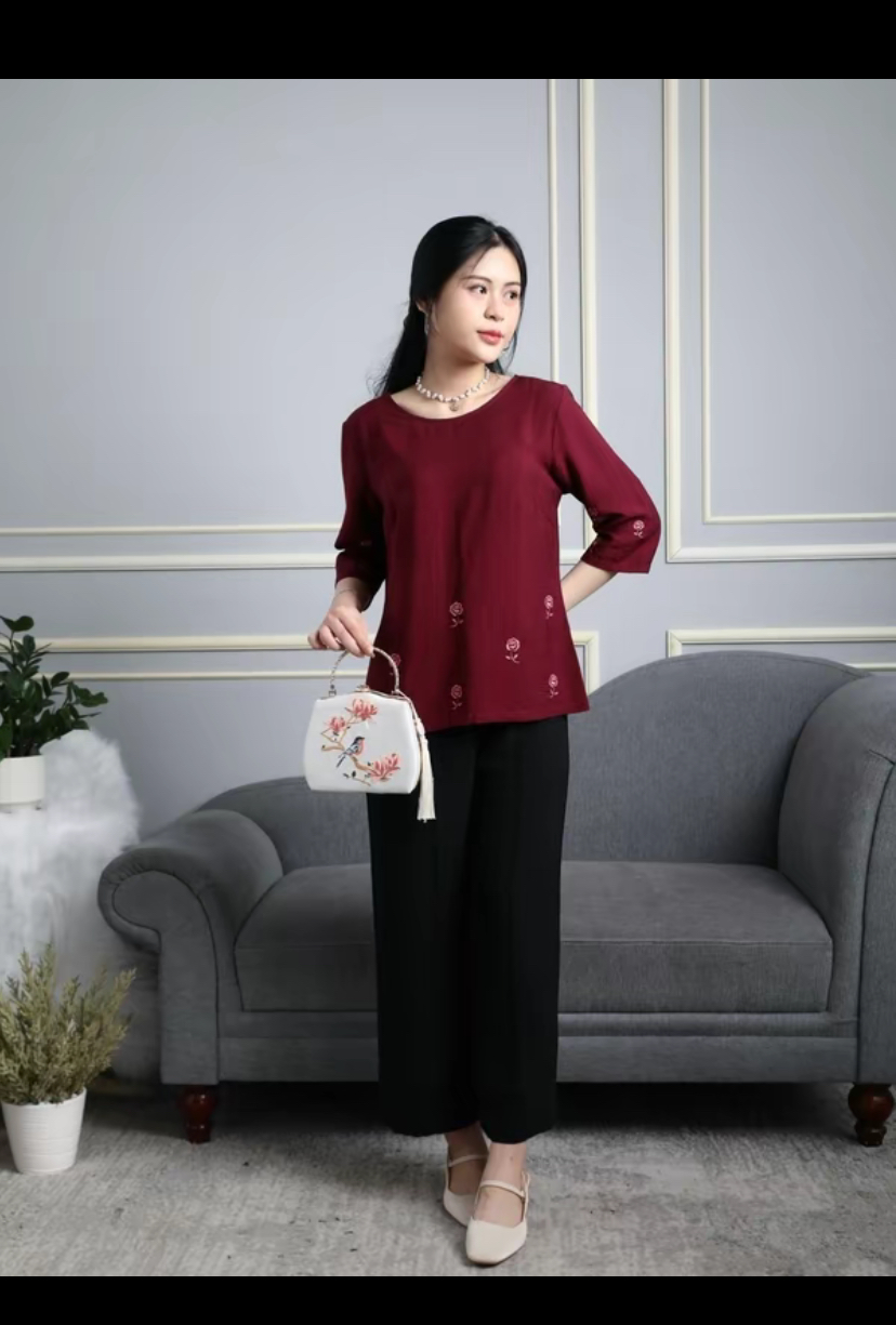 Thời trang trung niên - Đồ trung niên - Áo trung niên - Áo kiểu trung niên - Thời trang trung niên đẹp mê ly