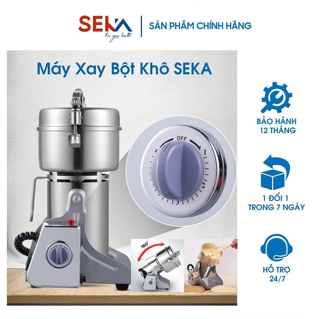 Máy Xay Bột Khô SEKA SK200 - Hàng Chính Hãng