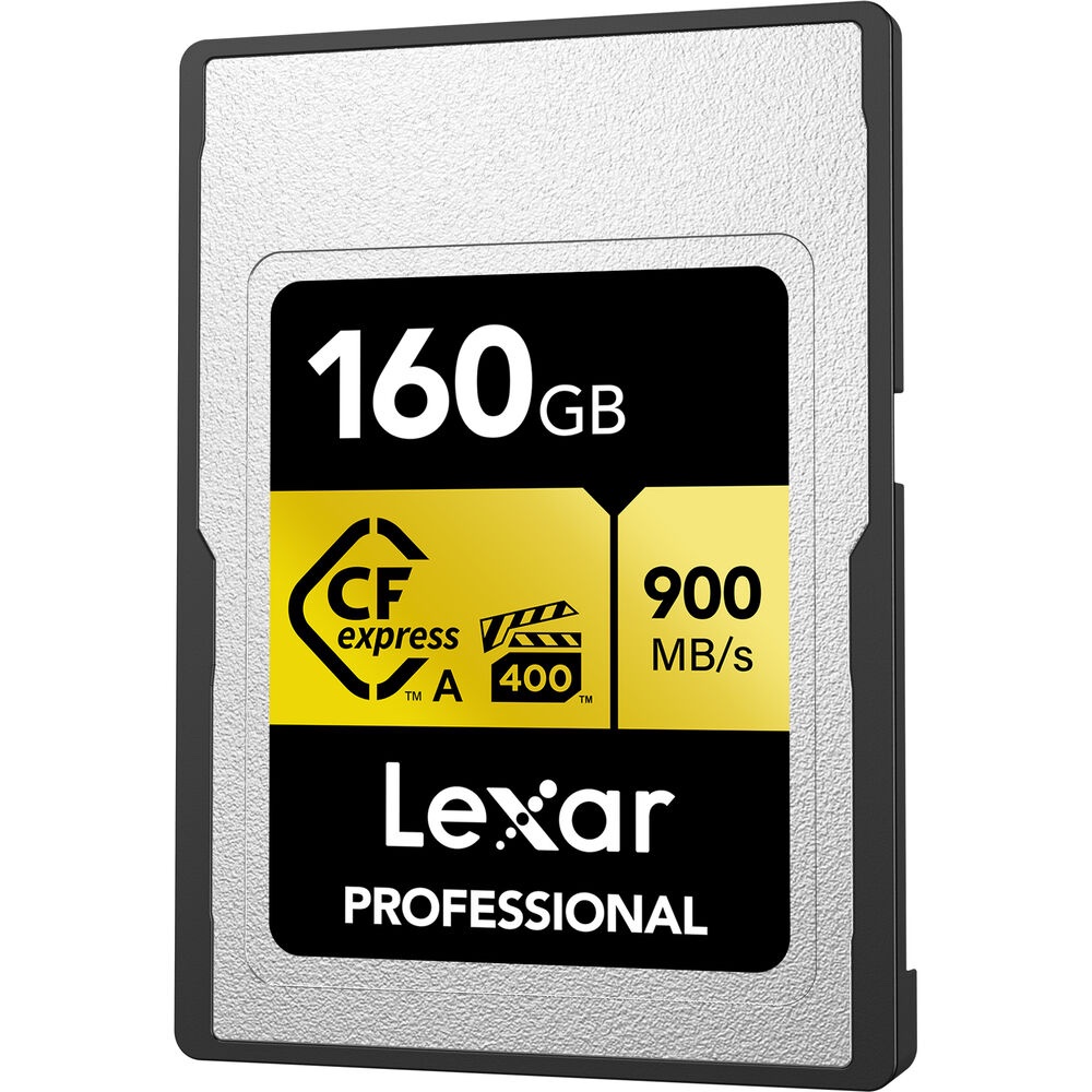 Thẻ nhớ CFexpress Lexar Professional 160GB Type A GOLD Series - BH 5 NĂM - Hàng chính hãng