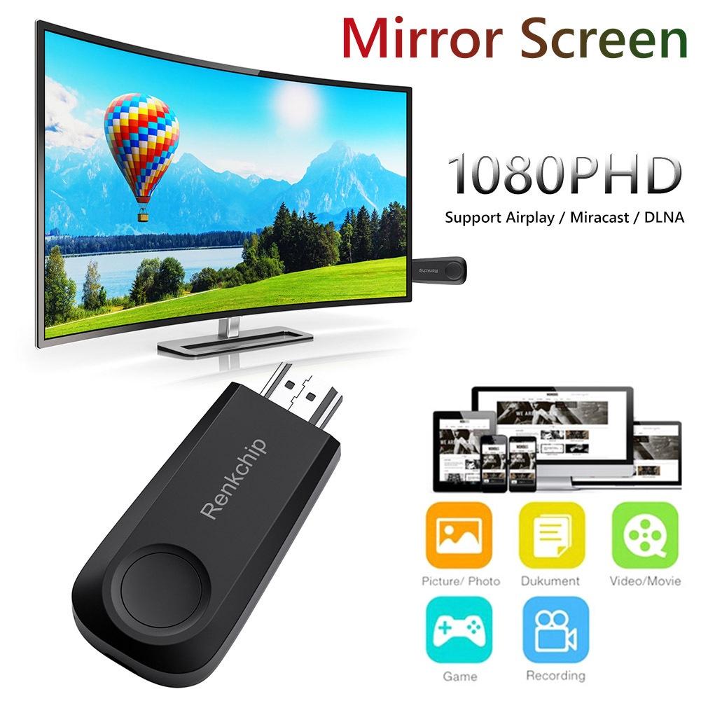 Thiết Bị Kết Nối Màn Hình E10 RENKCHIP HDMI Không Dây Cho Điện Thoại Di Động