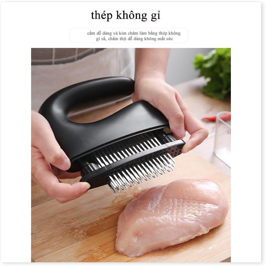 Máy châm thịt 48 que kim thép không gỉ- Gia Dụng SG