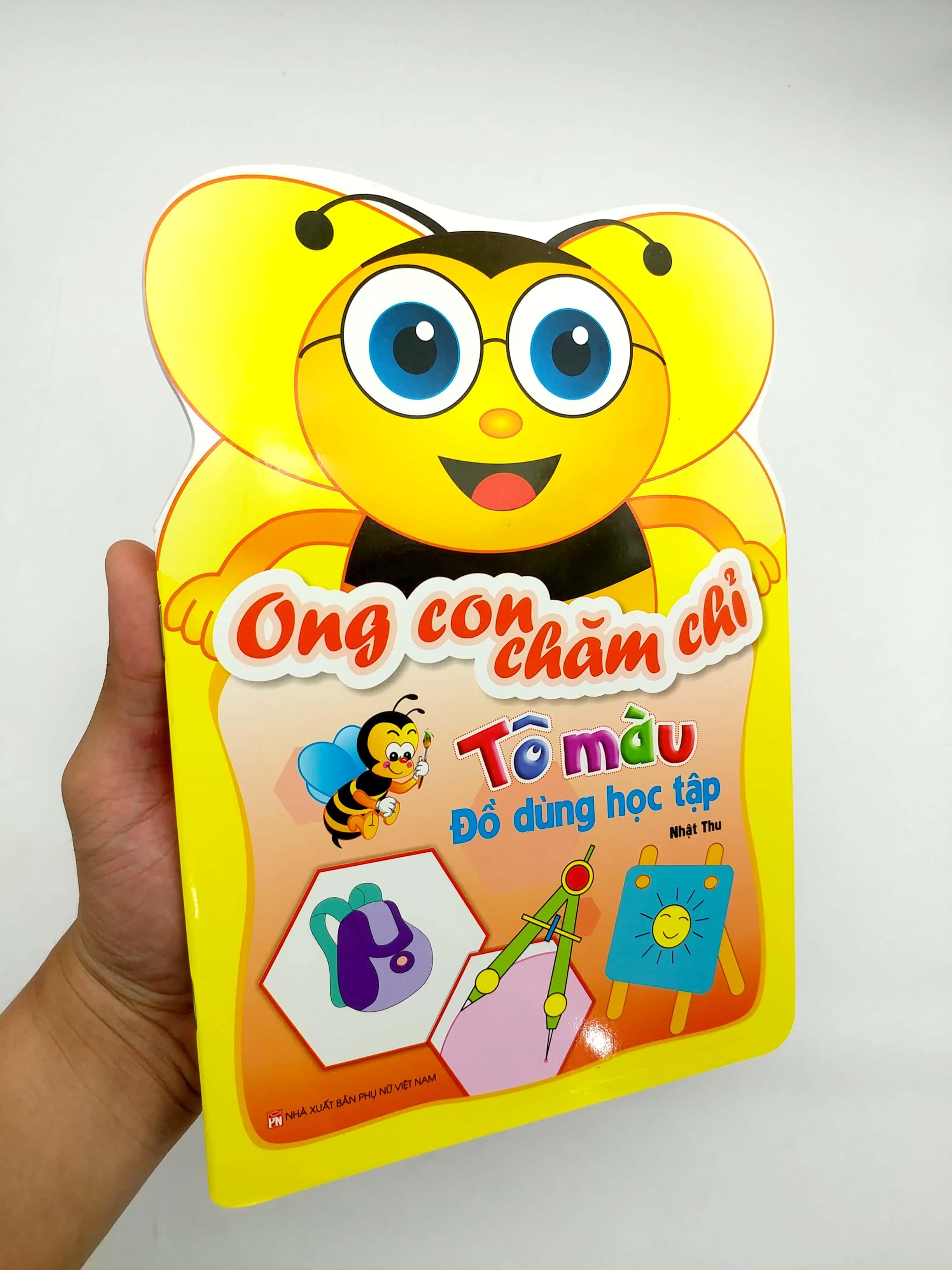 Ong Con Chăm Chỉ - Tô Màu Đồ Dùng Học Tập