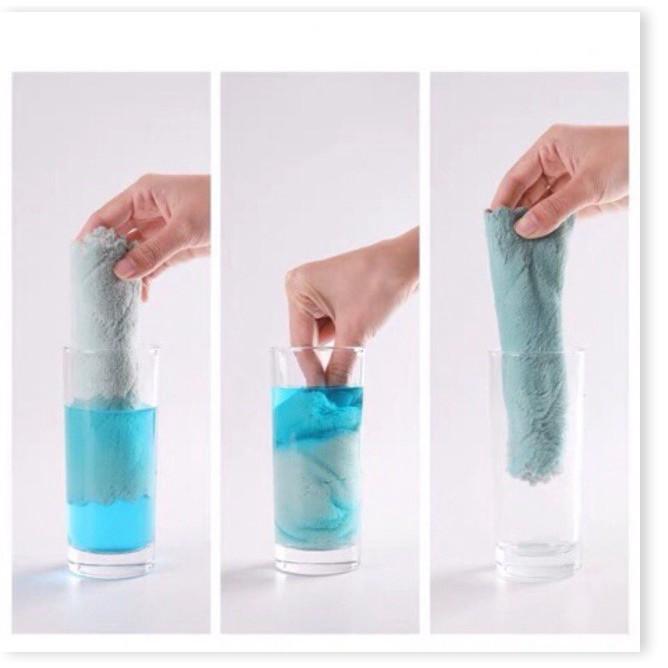 Set 10 Khăn lau 2 mặt đa năng mềm mịn xịn xò