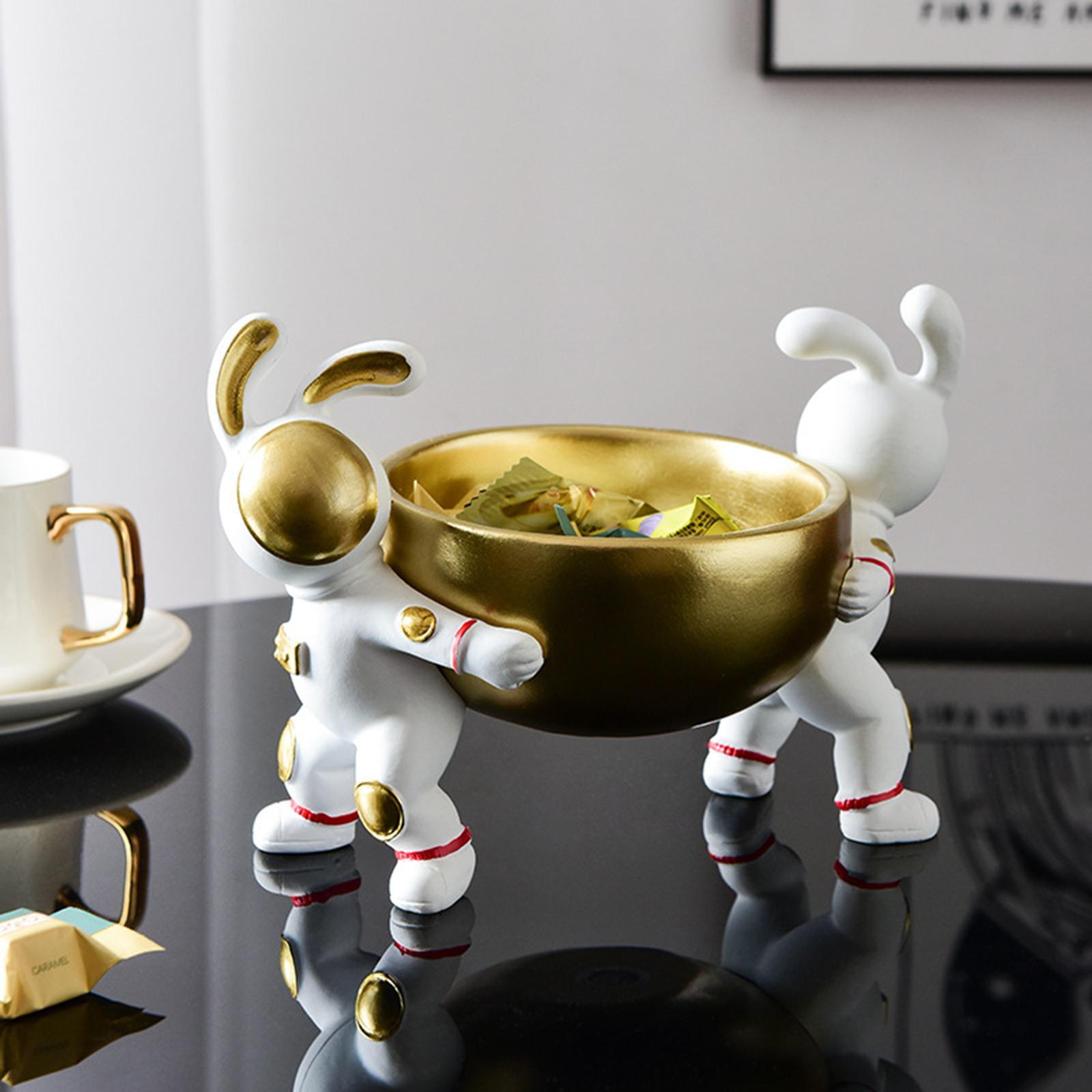 Figurine Vanity Tray Organizer Cosmetic Holder Storage Bowl