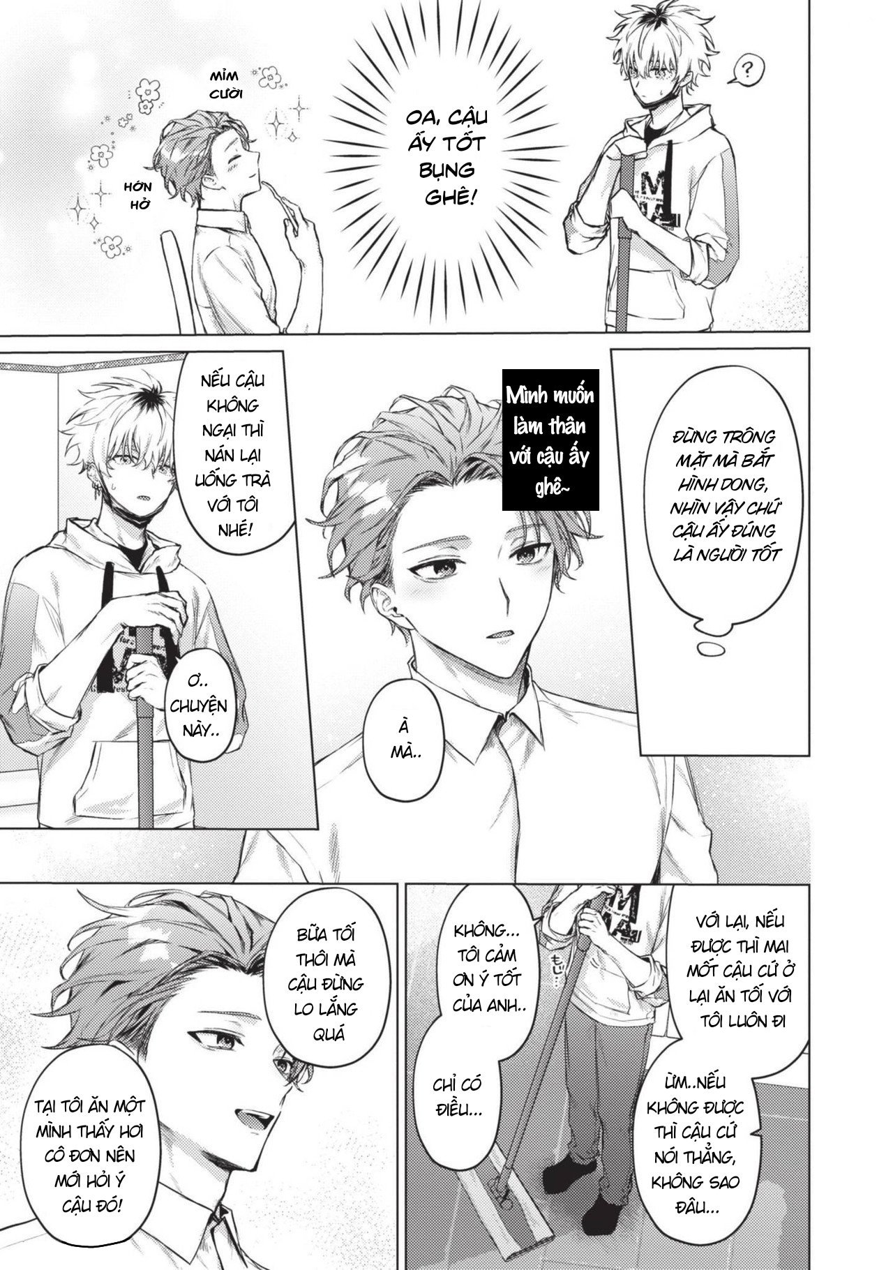 mèo nhỏ dưới ánh hoàng hôn chapter 1 17