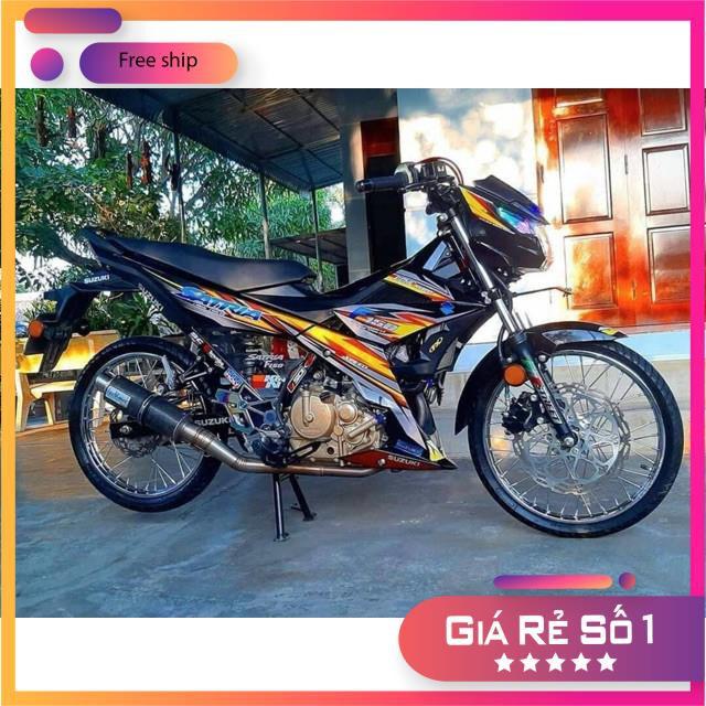 Tem rời dành cho Raider,Satria Fi đen