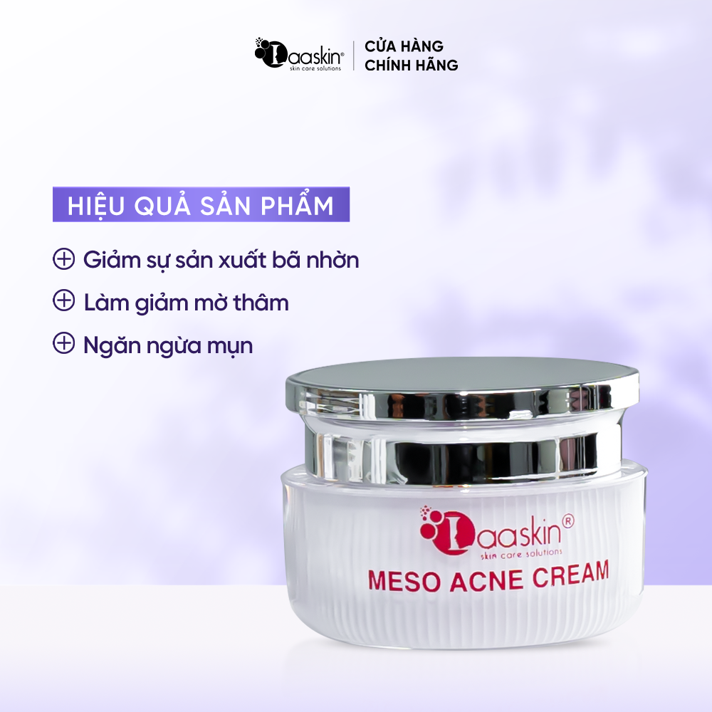 Kem Meso Giảm Mụn Laaskin | Làm Khô Cồi Mụn – Kháng Khuẩn – Giảm Thâm – Kiểm Soát Dầu