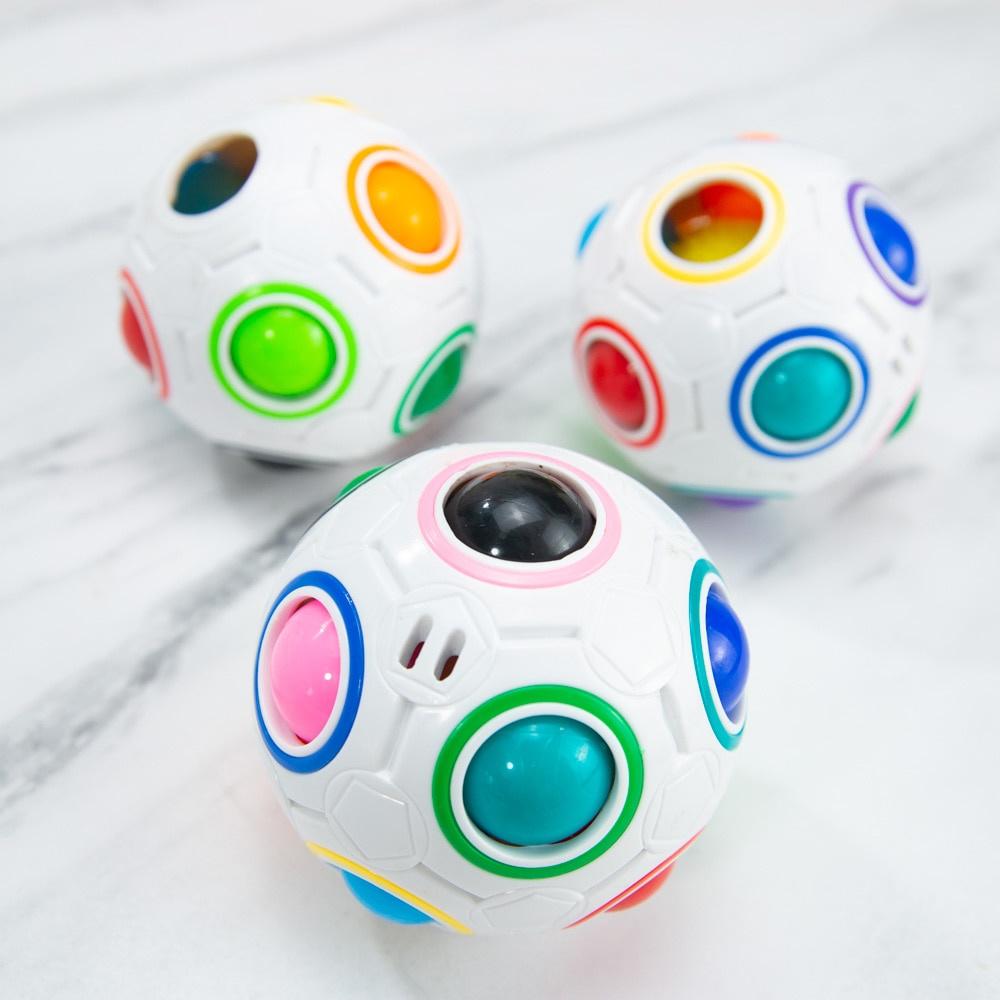Rubik Biến Thể Magic Rainbow Ball  Đồ Chơi Giảm Căng Thẳng Quả Bóng Ma Thuật