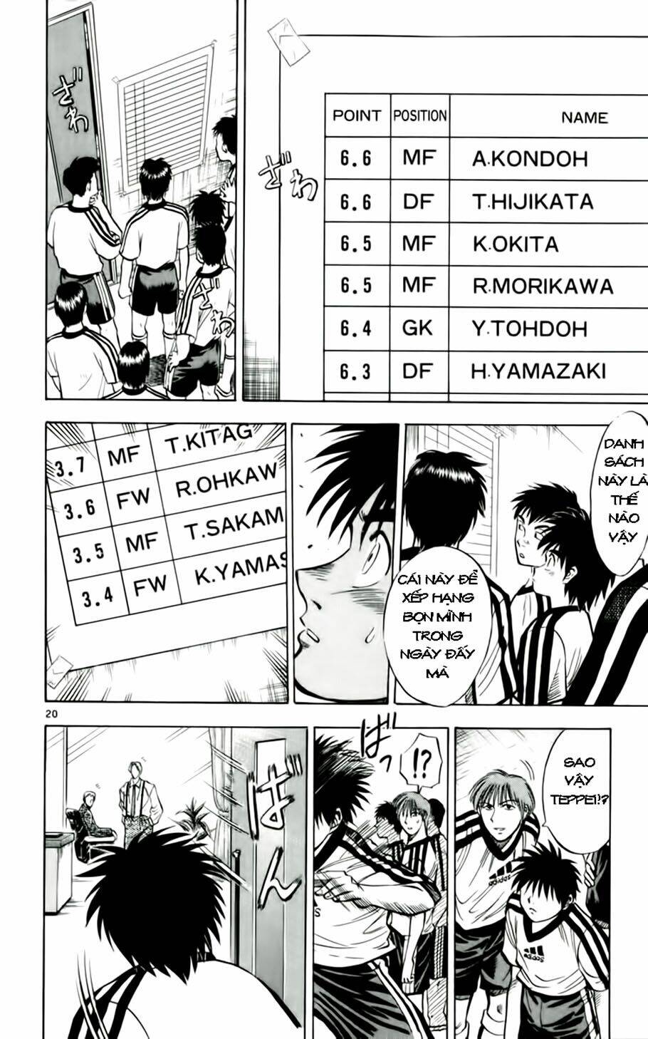 vũ điệu trên sân cỏ - fantasista chapter 34 20