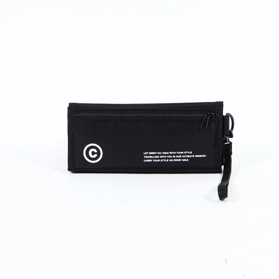 LONG WALLET BIRDY-BLACK