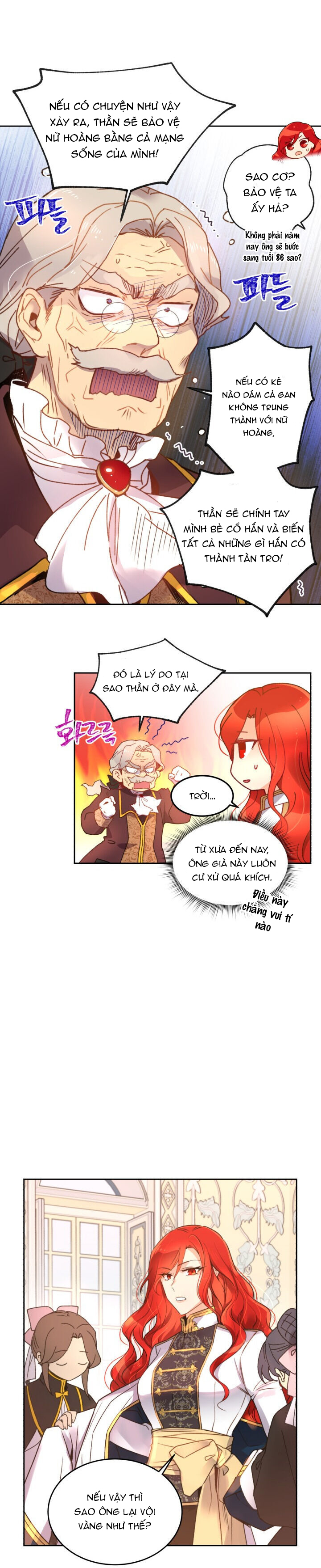 nữ hoàng, người không được! chapter 1.2 8