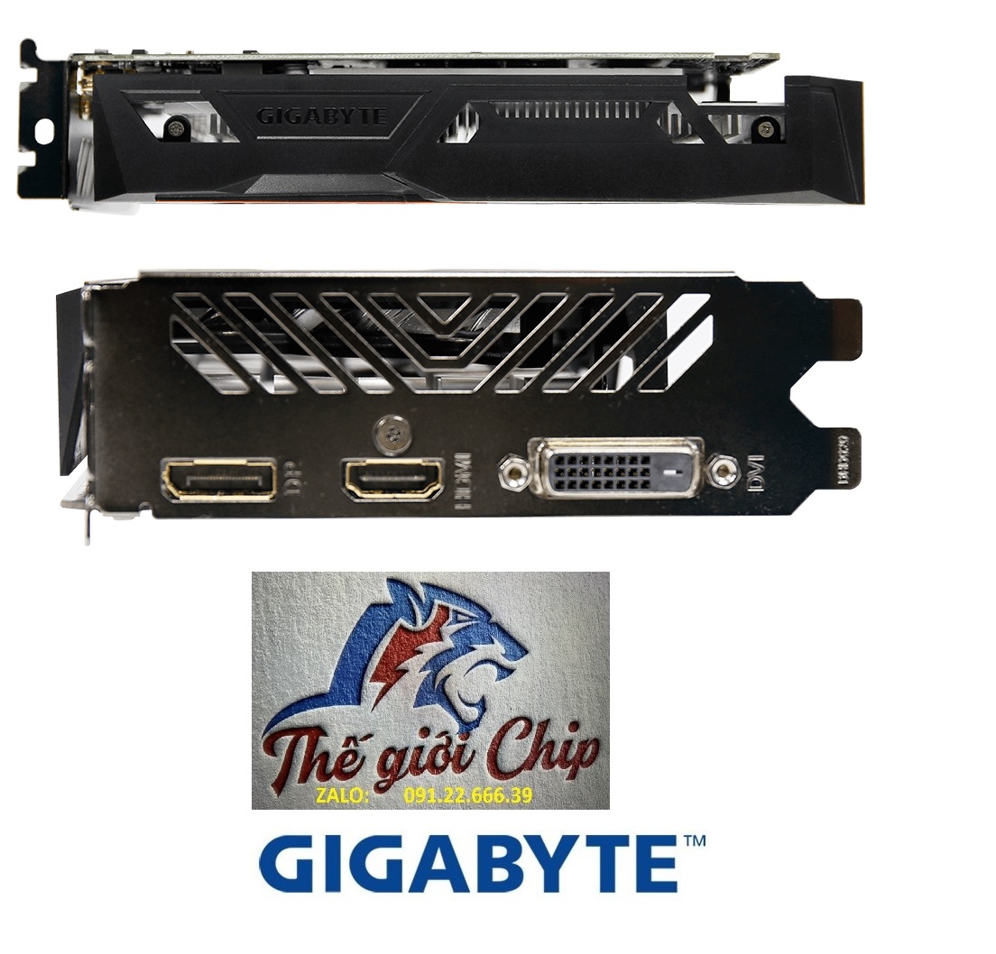 VGA (Cạc màn hình) GIGABYTE NVIDIA GeForce GTX 1050 2GI/D5/2FAN - HÀNG CHÍNH HÃNG