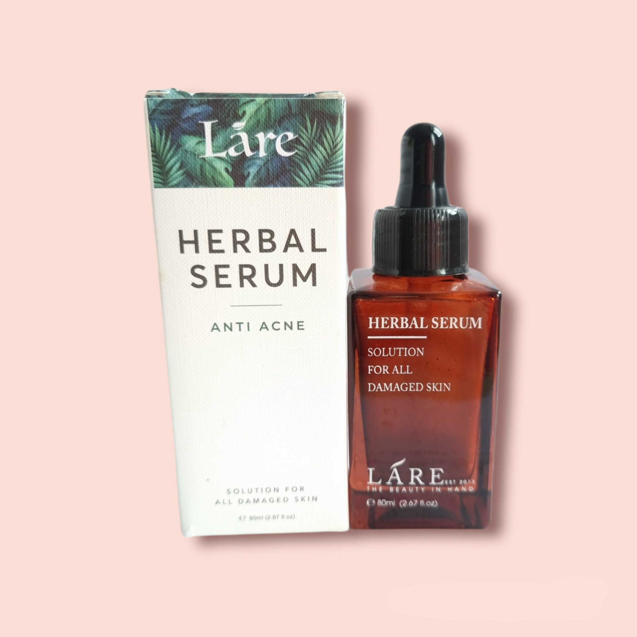 SERUM THẢO MỘC  NGỪA MỤN, NÁM HERBAL SERUM LÁRE