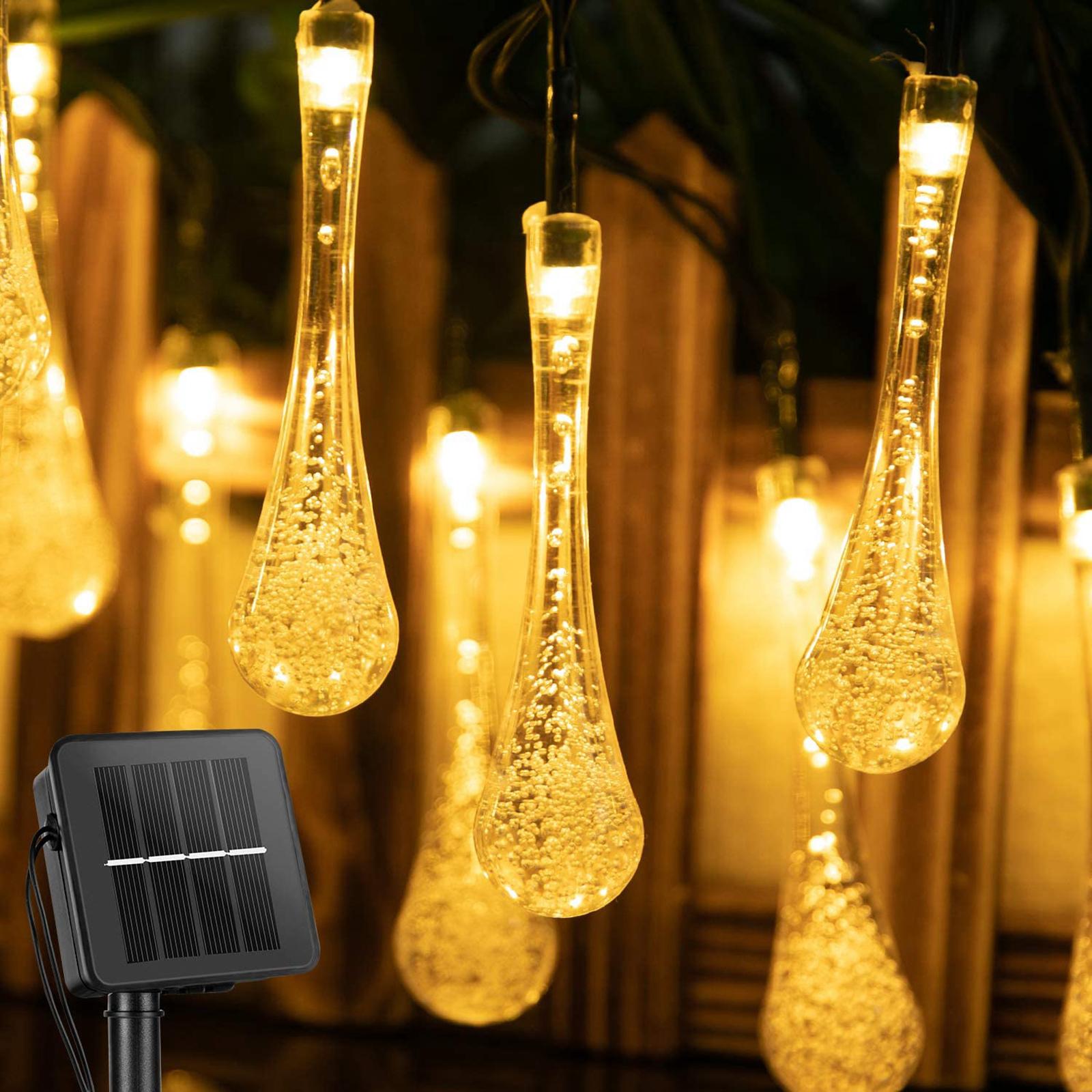 Solar String Light Garden Lawn 6.5m-22m Patio Fairy Lights