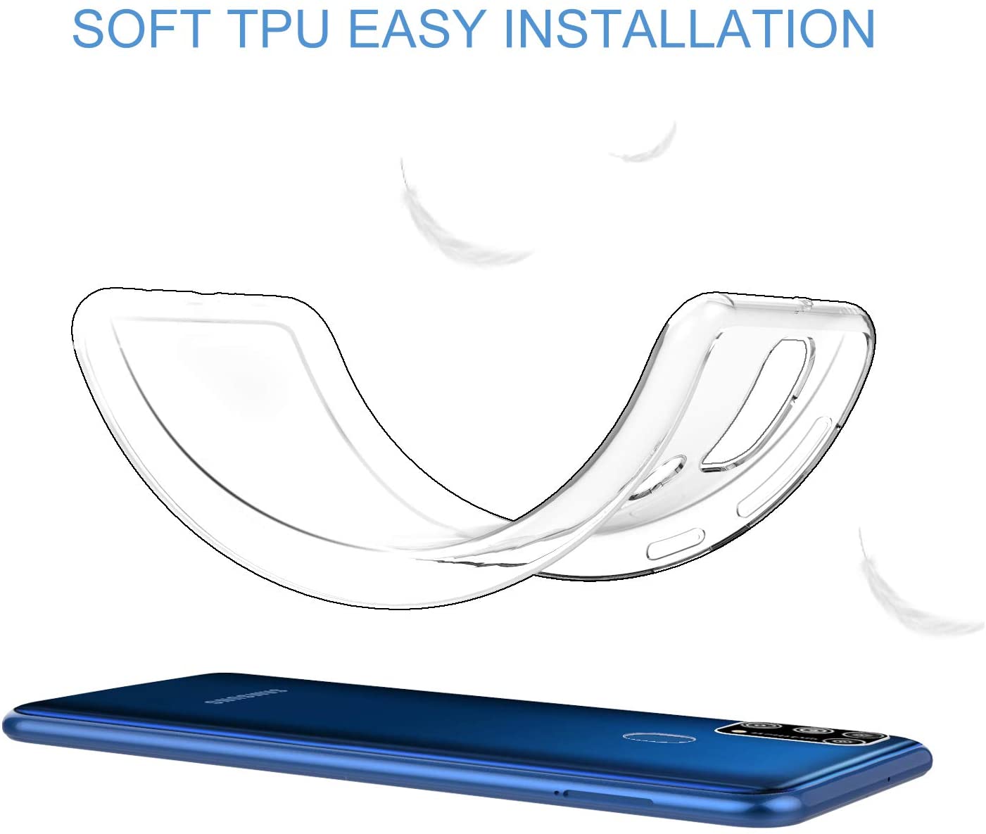 Ốp lưng dẻo silicon cho Samsung Galaxy M31 hiệu HOTCASE Ultra Thin siêu mỏng 0.6mm, chống trầy, chống bụi - Hàng nhập khẩu