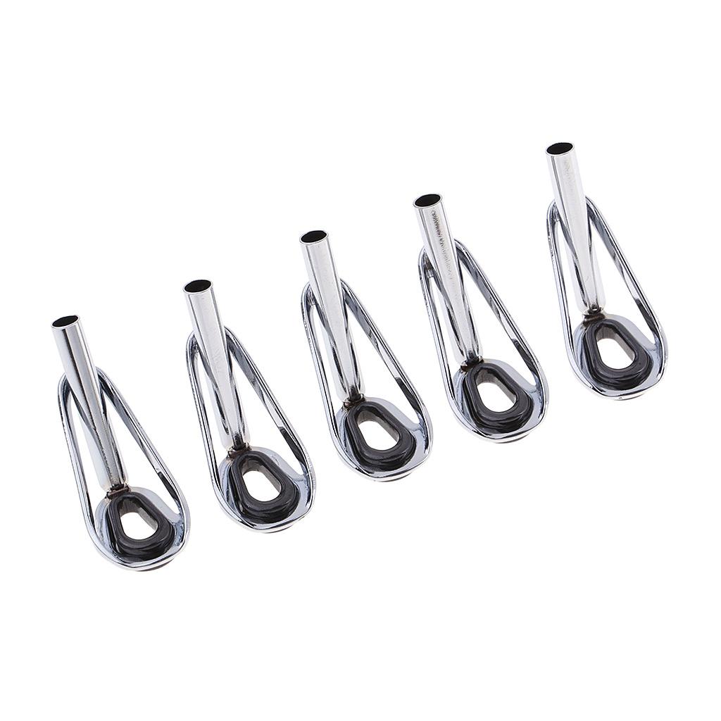 5pcs 26mm Fishing Top Rings Rod Pole Repair Kit Line Guides Eyes Stainless