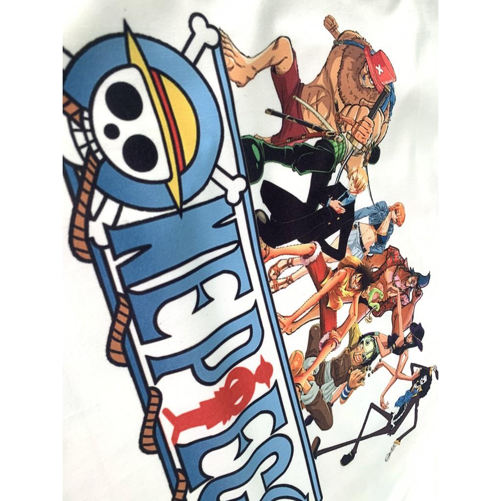 (ẢNH THẬT) Áo Thun One Piece LUFFY TEAM Cực Đẹp | Áo Phông Băng Mũ Rơm Hải Tặc LUFFY Giá Rẻ OP142