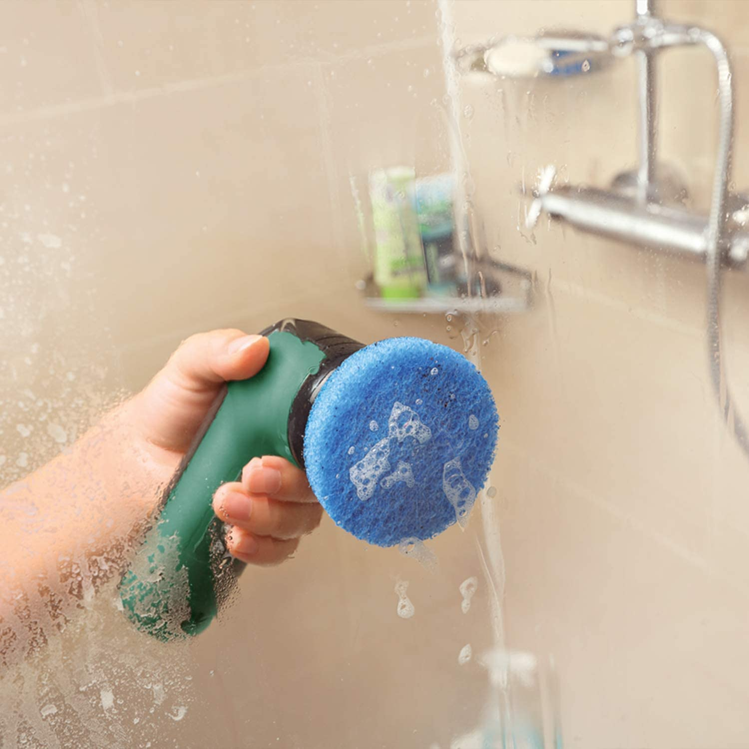 Phụ kiện máy cọ rửa vệ sinh đa năng dùng Pin Bosch UniversalBrush - Miếng chà Microfibre chống xước 1600A023KZ