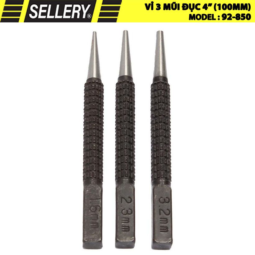 Bộ Mũi Đục Sellery 92-850