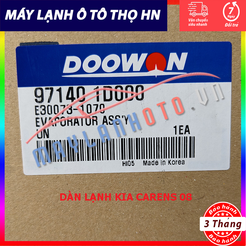 Dàn lạnh Kia Carens 2006 2007 2008 2009 2011 2012 hàng xịn Hàn Quốc 06 07 08 09 10 11 12