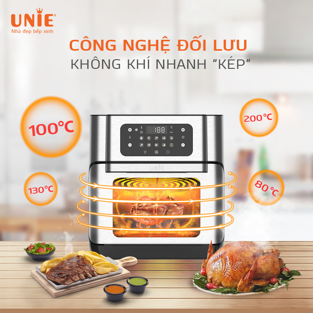 Nồi chiên không dầu Unie UE-1000. Hàng chính hãng