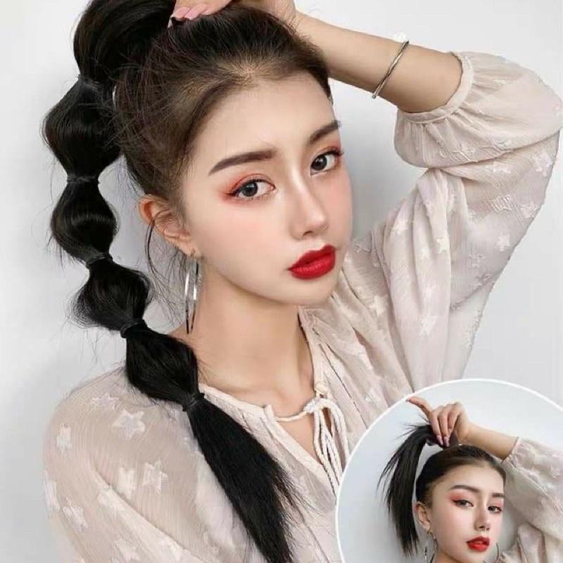 Ngoămb tóc giả hồ lô 40cm-tậng lược