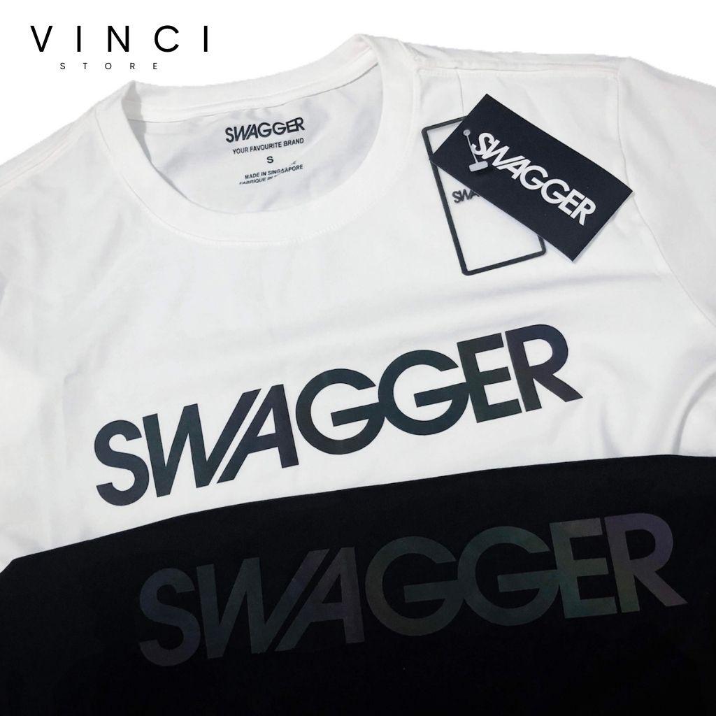 Áo Thun Nam Phản Quang Swagger Cotton Tay Ngắn